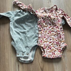 Floral and Polka Dot Kids One Pieces